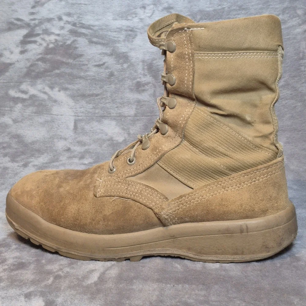 Altama Boots Mens 9.5 Brown Coyote USGI Hot Weather Combat Military